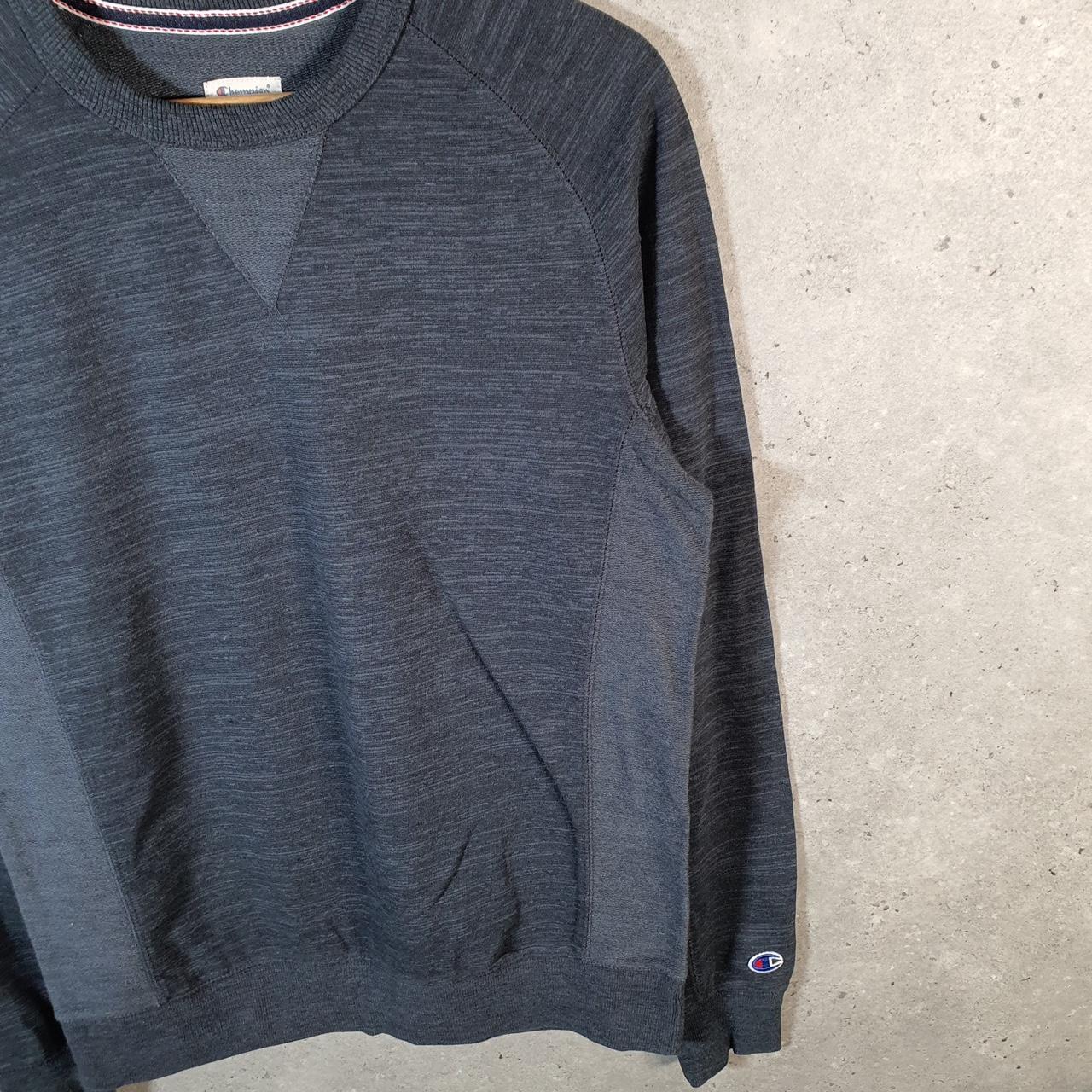 Vintage Champion Sweatshirt Men’s Small Grey USA Pullover Spellout Logo