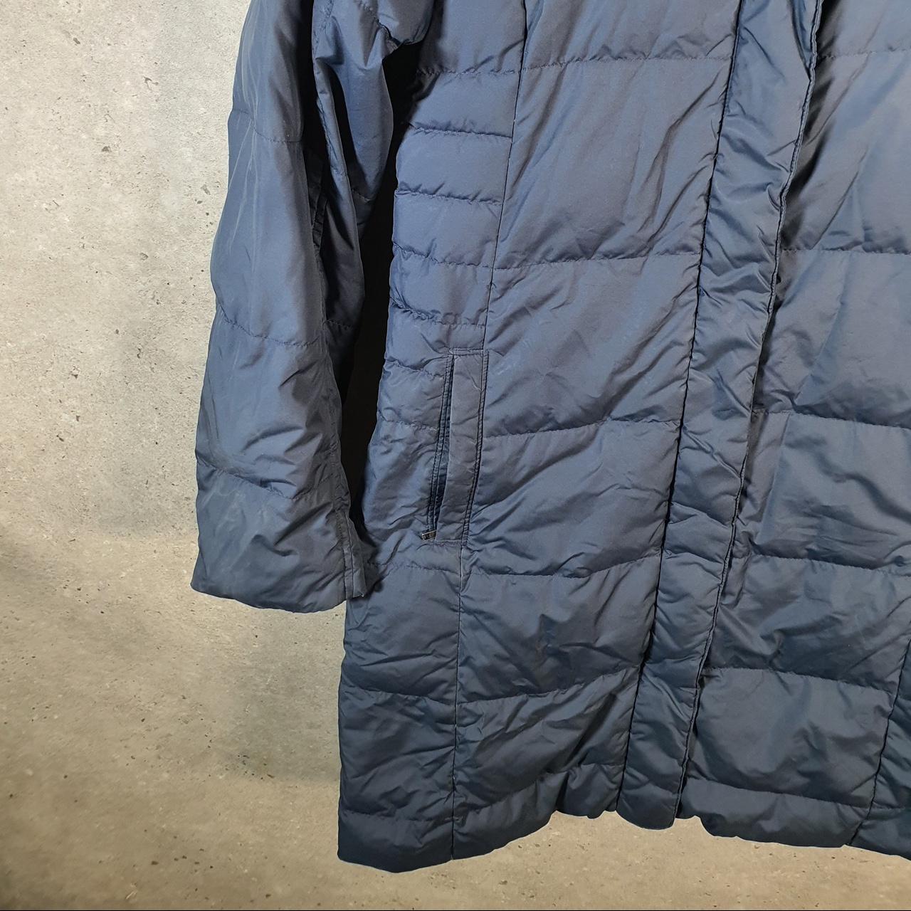 Vintage Patagonia Down With It Puffer Jacket Womens Medium Blue Full Zip Lightweight Big Fish Vintage