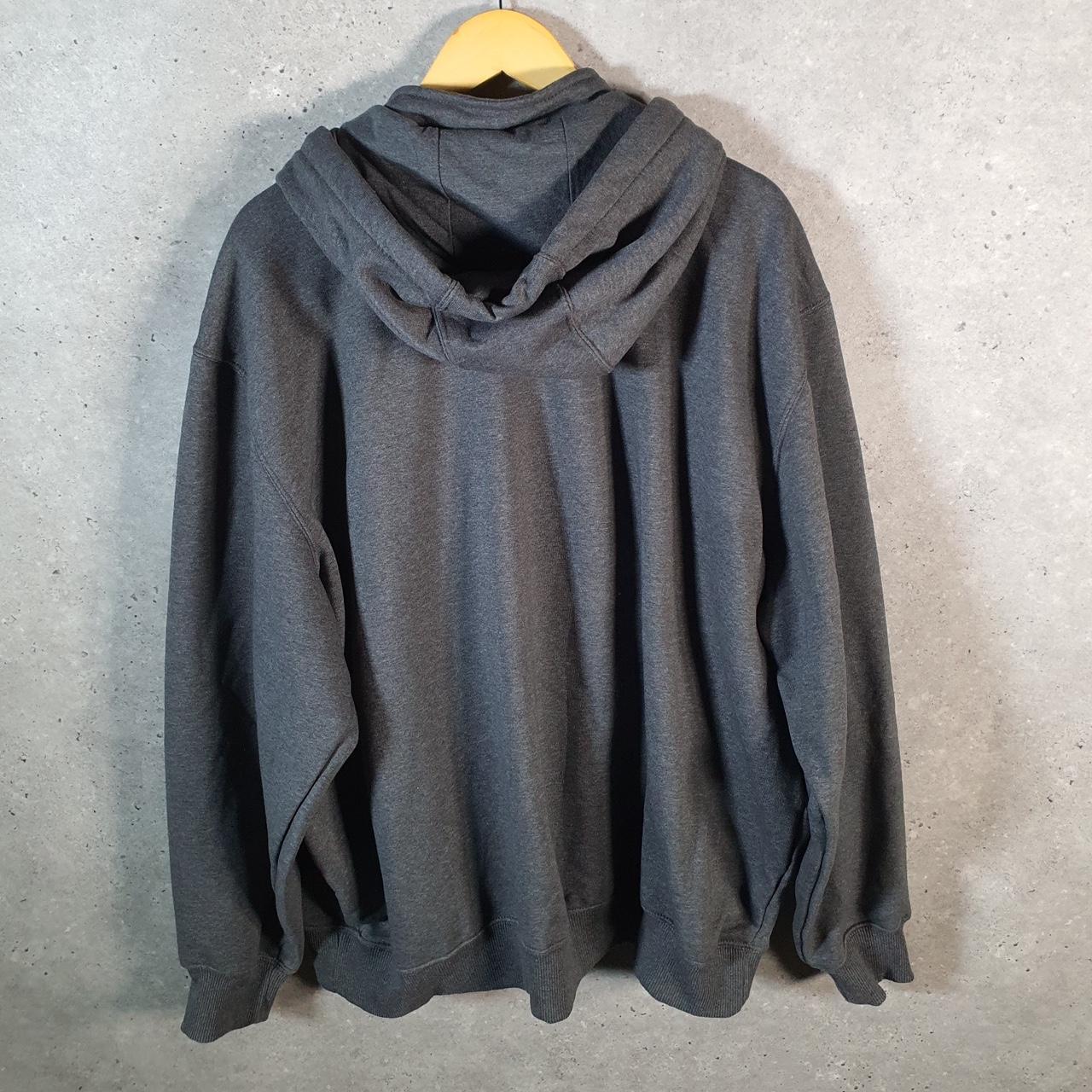 Vintage Carhartt Rain Defender Hoodie Men’s 2XL Grey 1/4 Zip Pullover Blank USA Loose Fit