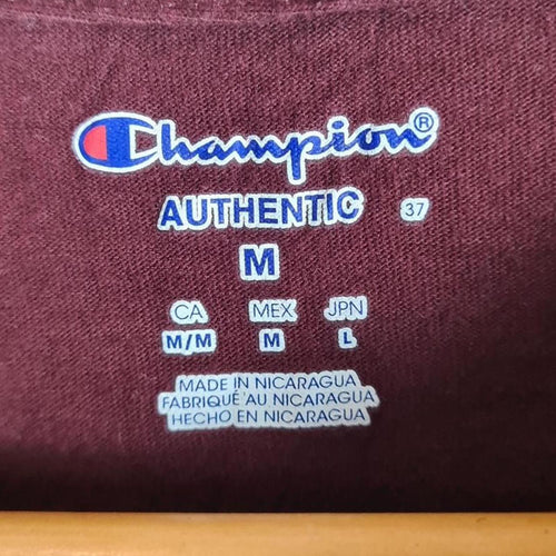 Champion Loyola University Chicago Long Sleeve T Shirt Mens Medium Logo Z872