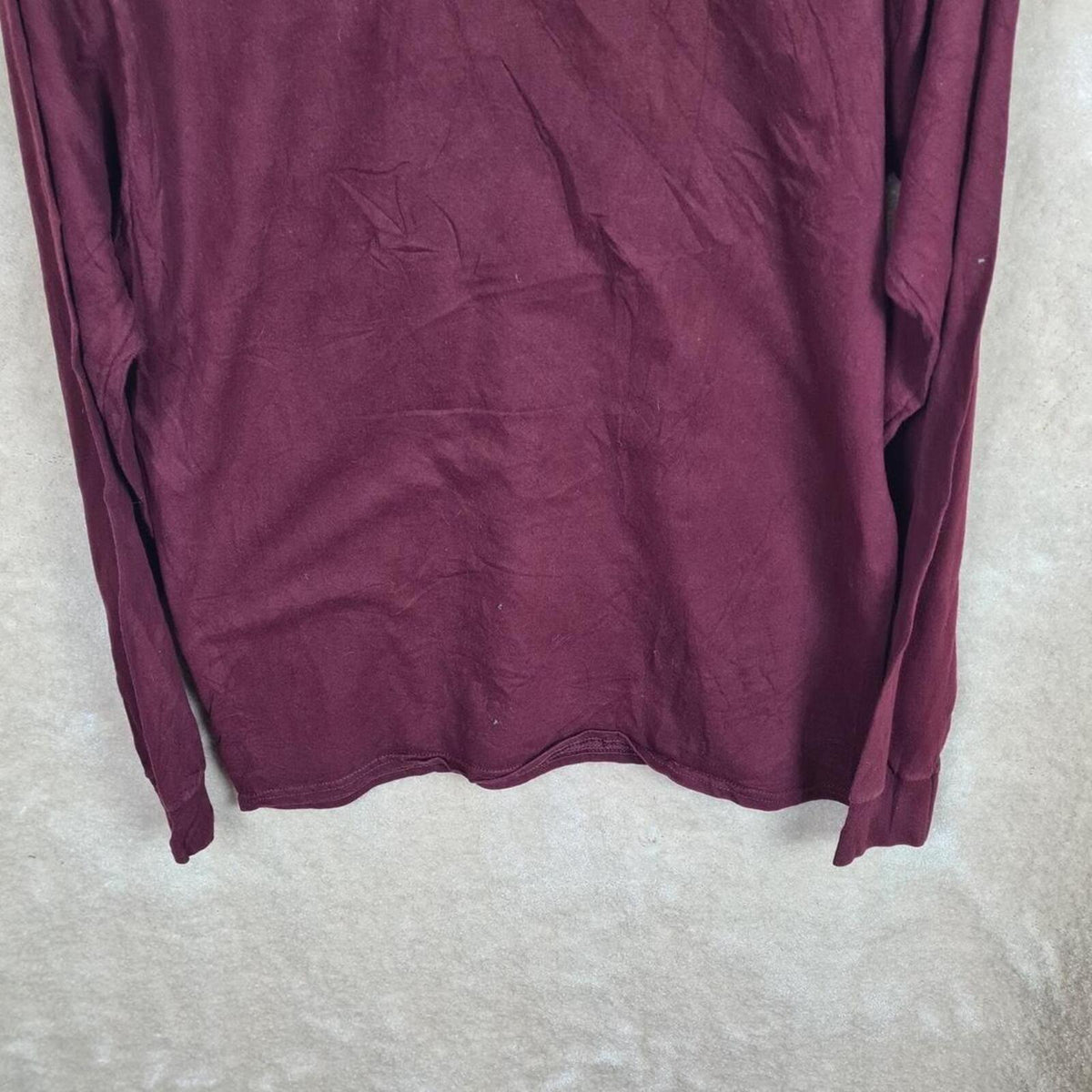 Champion Loyola University Chicago Long Sleeve T Shirt Mens Medium Logo Z872