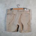 Vintage Red Kap Chino Shorts Jorts Cargo Men’s W38 Brown Baggy Cotton A4453