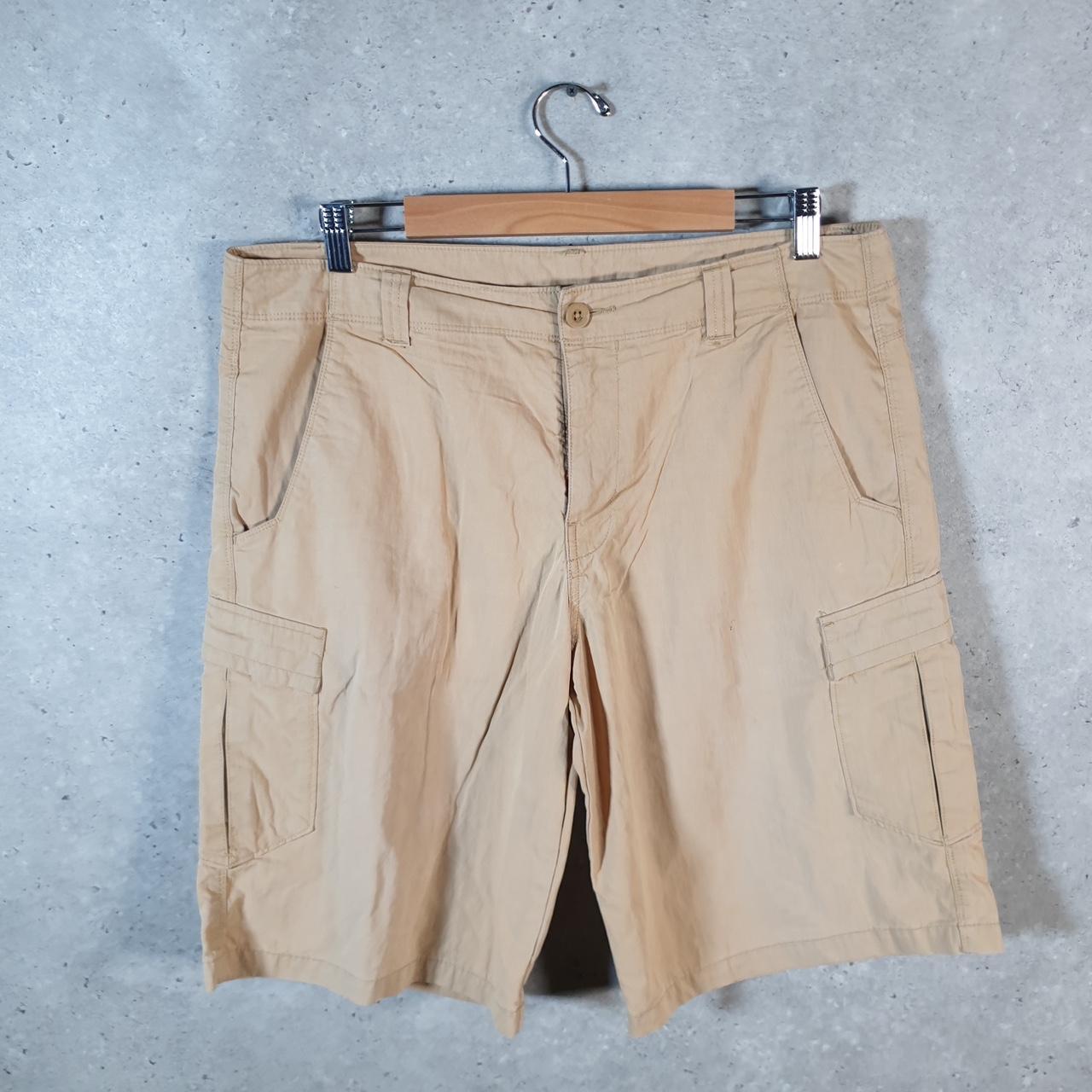 Vintage The North Face TNF Shorts Jorts Chino Cargo Men’s W34 Brown Baggy Cotton