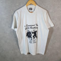Vintage Screen Stars Survived 100th Birthday USA Single Stitch T Shirt Men’s XL White C8970
