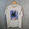 Vintage Softee TeeJays Air Waves US Marshall USA Single Stitch T Shirt Men’s Large Beige