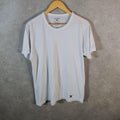 Vintage Hurley T Shirt Men’s White Large Casual Sports Logo Athletic C9799