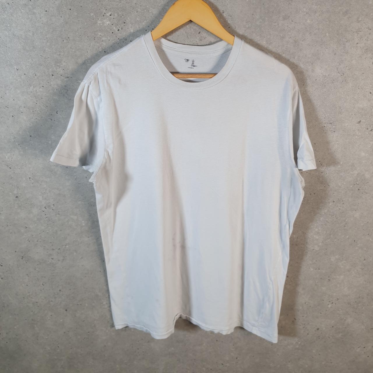 Vintage Gap T Shirt Men’s Large White Classic Fit Blank Baggy