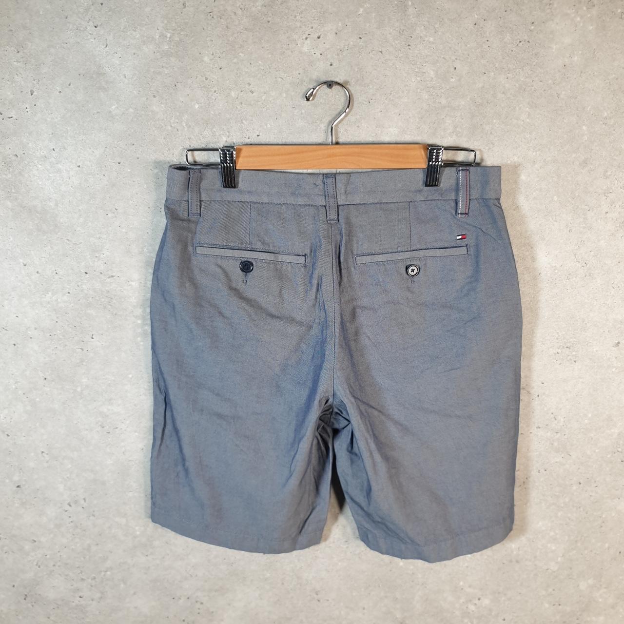 Vintage Tommy Hilfiger Chino Shorts Jorts Cargo Men’s W30 Grey Baggy Cotton