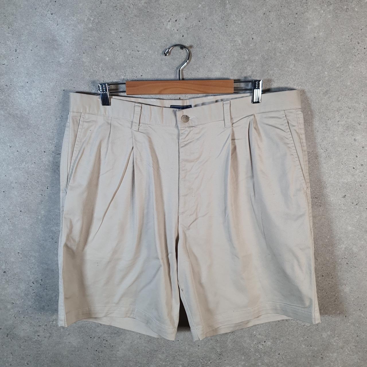 Vintage Dockers Chino Shorts Jorts Cargo Men’s W38 Beige Baggy Cotton