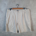 Vintage Dockers Chino Shorts Jorts Cargo Men’s W38 Beige Baggy Cotton
