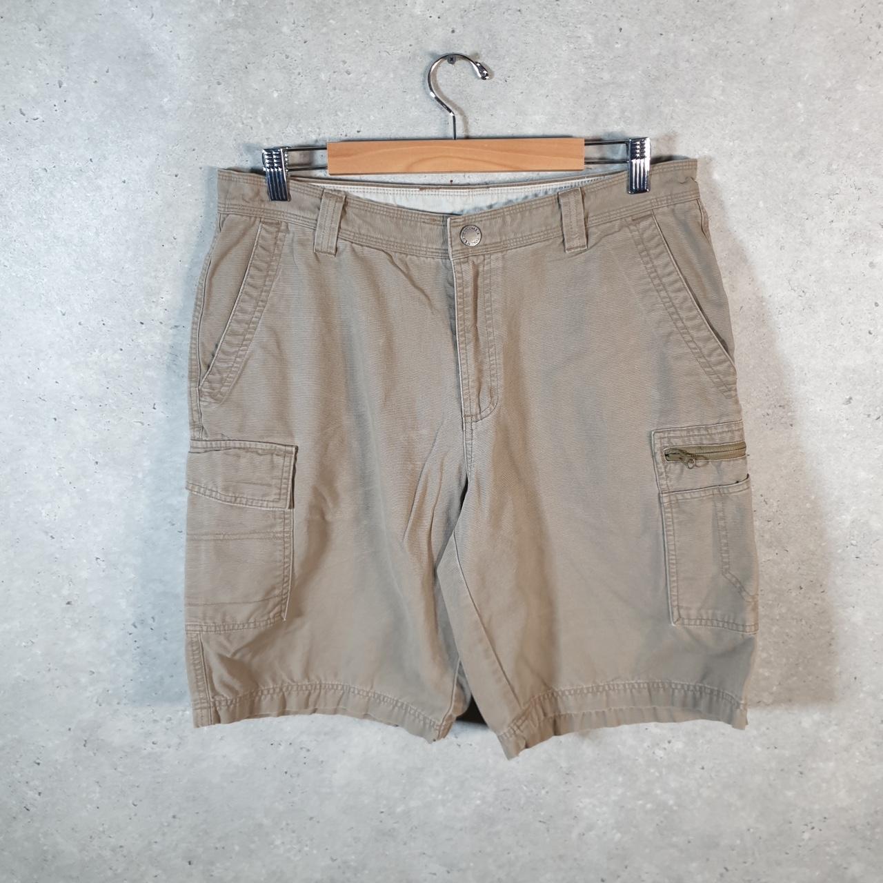 Vintage Columbia Performance Fishing Gear Shorts Men’s W34 Brown Athletic Hiking