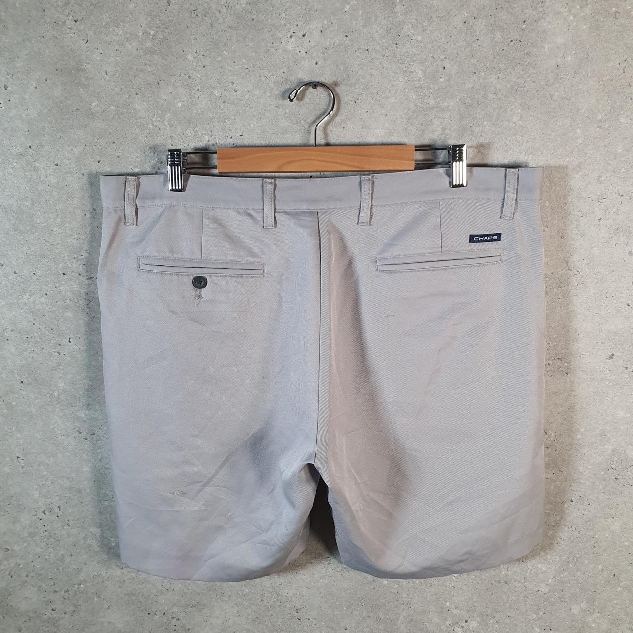 Vintage Chaps Ralph Lauren Polo Shorts Jorts Cargo Men’s W38 Grey Baggy Cotton A4410