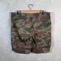 Vintage Dockers Chino Shorts Jorts Cargo Men’s W38 Camouflage Green Brown Baggy Cotton A4413