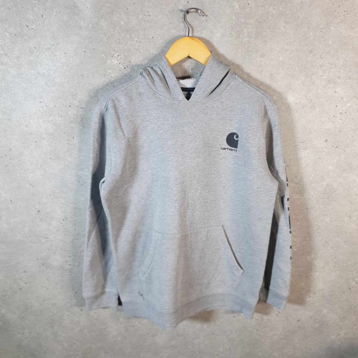Vintage Carhartt Hoodie Womens XL Grey Pullover Blank USA Regular