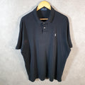 Vintage Ralph Lauren Polo Shirt Men’s XL Black Classic Fit Embroidered Pony