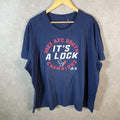 Vintage Nike 2023 NFL Houston Texas Men’s 2XL Casual Blue Swoosh Athletic