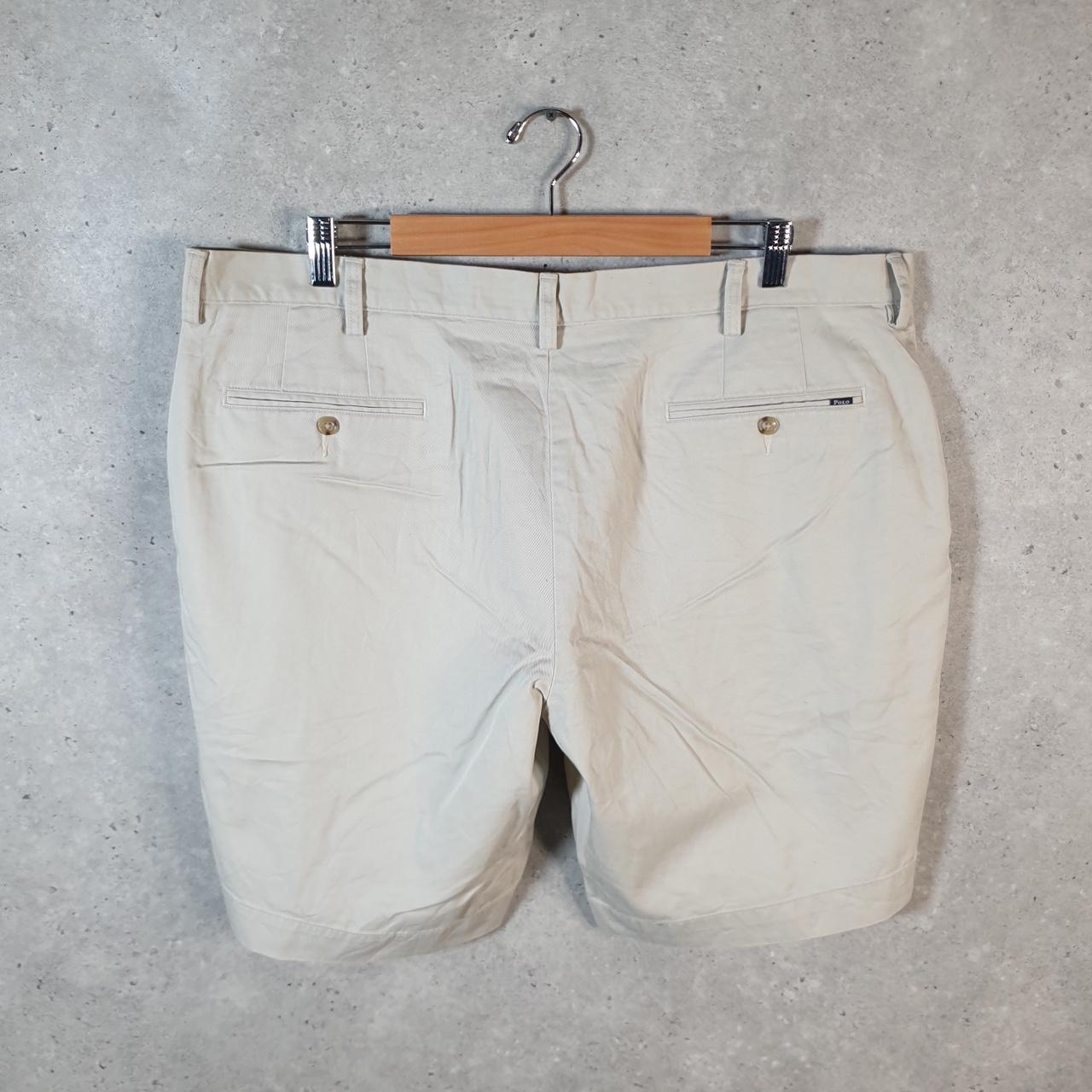 Vintage Ralph Lauren Polo Shorts Jorts Chino Cargo Men’s W40 Brown Baggy Cotton
