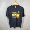 Vintage Trench Providence Friars Final four 1987 New Orleans Single Stitch T Shirt Men’s XL Black