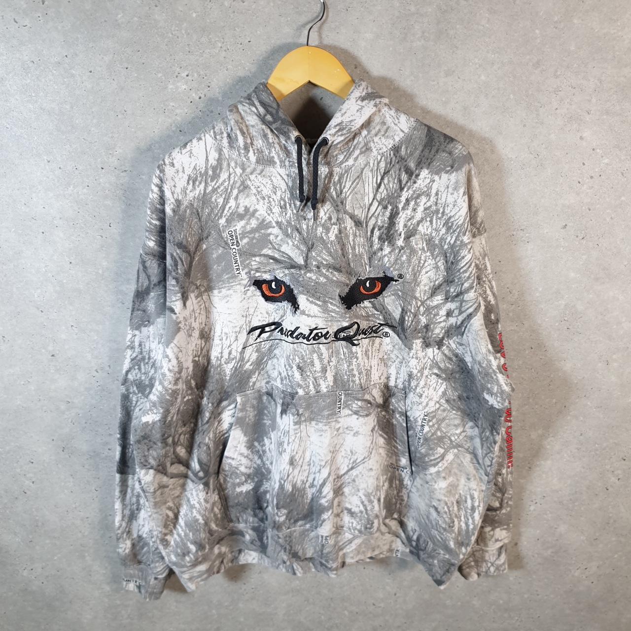 Vintage Cabelas RealTree Camouflage Hoodie Men’s 2XL Brown Huntings