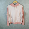 Vintage Nike Club Hoodie Womens Small Pink Swoosh Y2K Pullover