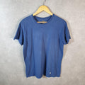 Vintage Ralph Lauren Polo T Shirt Men’s Medium Blue Embroidered Classic Fit Pony C9059
