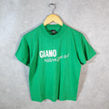 Vintage Screen Stars Giano We’ve got it 90s USA Single Stitch T Shirt Men’s XS Green C9437