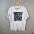 Vintage Adidas T Shirt Men’s XL White Three Stripes Logo Athletic