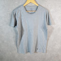 Vintage Ralph Lauren Polo T Shirt Men’s Medium Grey Embroidered Classic Fit Pony C8584