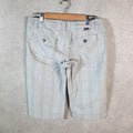 Vintage Patagonia Baggies Shorts Jorts Cargo Womens W32 Blue Checkered Fishing Hiking A4784