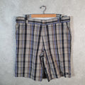 Vintage Dickies Baggy Chino Shorts Jorts Cargo Mens W40 Checkered Regular Fit