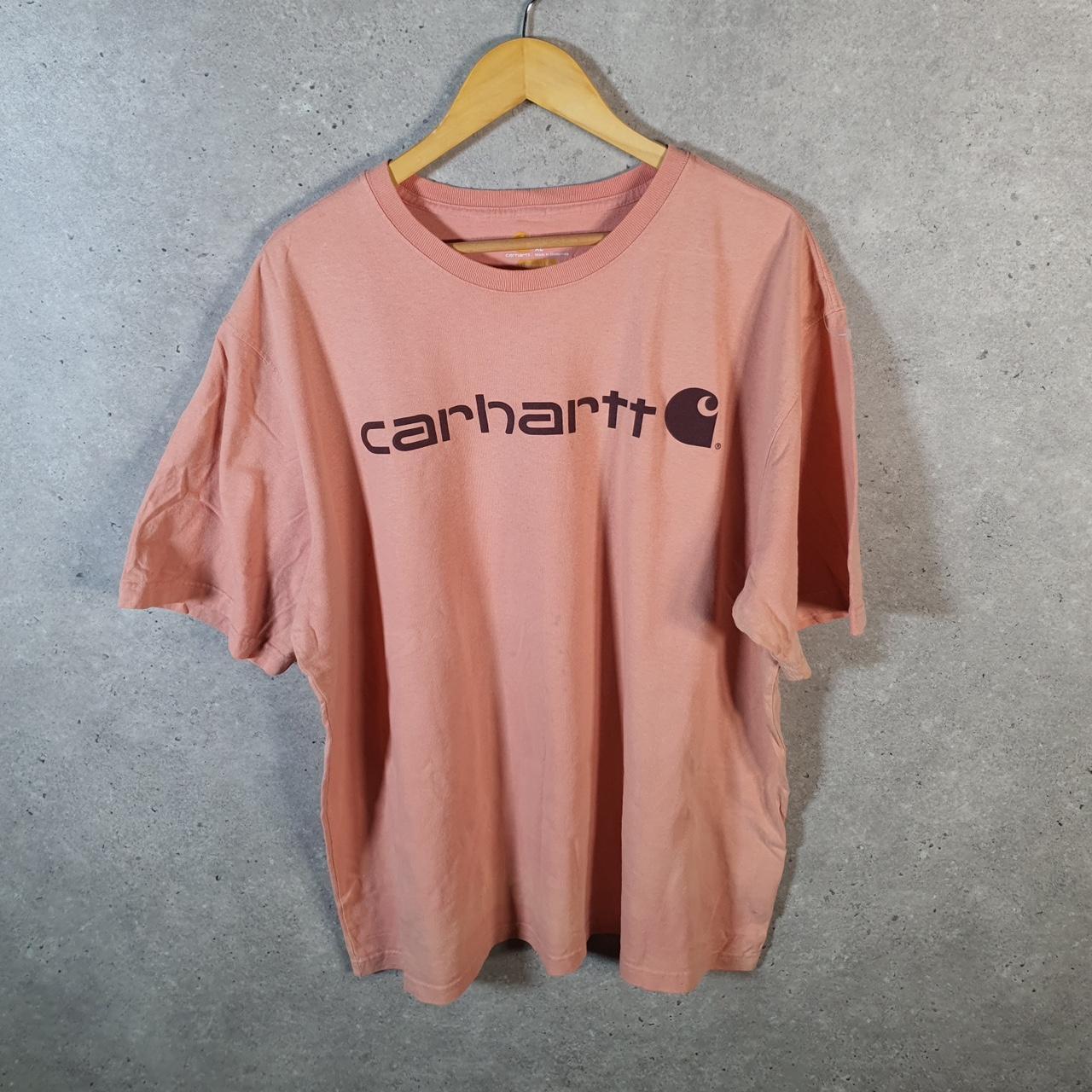 Vintage Carhartt Pocket T Shirt Men’s XL Pink Workwear Chore Utility Original Fit