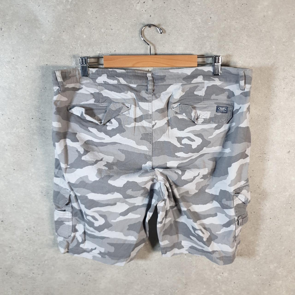 Vintage Chaps Ralph Lauren Polo Shorts Jorts Cargo Men’s W38 Camouflage Baggy Cotton
