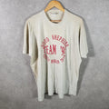 Vintage Best Fruit of the Loom Good Shepherd 1992 USA Single Stitch T Shirt Men’s XL Grey Big Fish Vintage