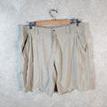 Vintage Columbia Omni Shield Shorts Jorts Cargo Men’s W34 Brown Athletic Hiking Baggy