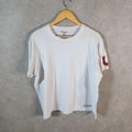 Vintage True Religion T Shirt Men’s Large White Graphic Spellout Logo Slim Fit