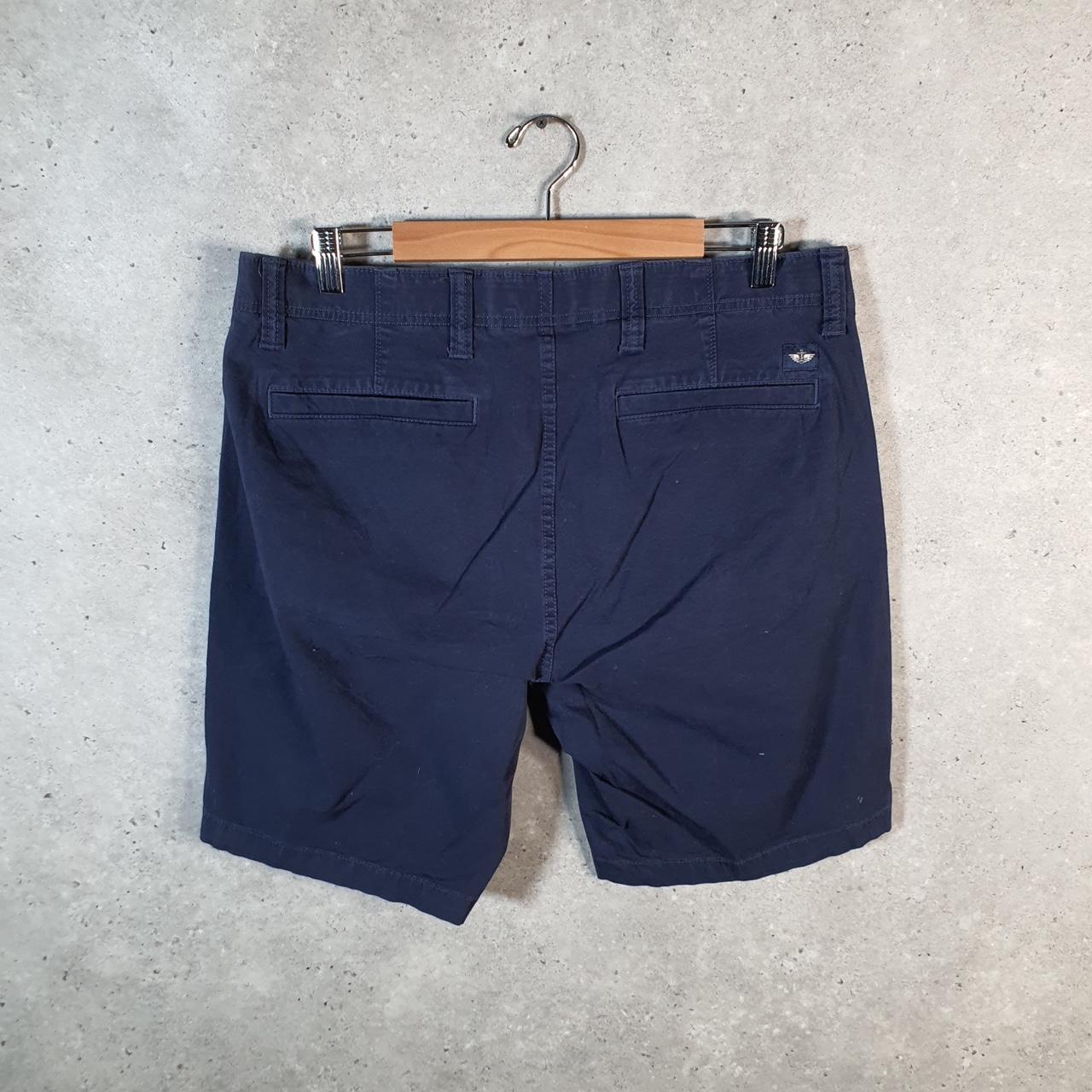 Vintage Dockers Golf Chino Shorts Jorts Cargo Men’s W36 Navy Blue Baggy Cotton