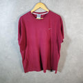Vintage Nike USA 90s Embroidered T Shirt Men’s XL Red Logo Swoosh Athletic