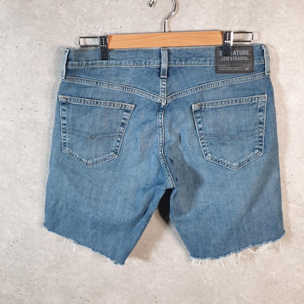 Vintage Levi’s Baggy Shorts Jorts Cargo Men’s W30 Blue Relaxed Denim