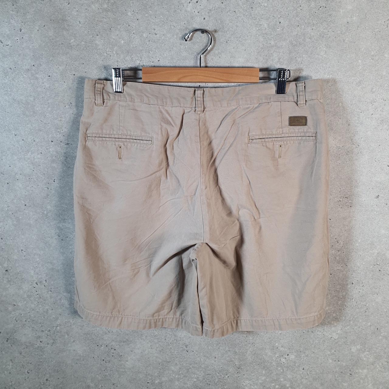 Vintage Dockers Chino Shorts Jorts Cargo Men’s W36 Brown Baggy Cotton A4448