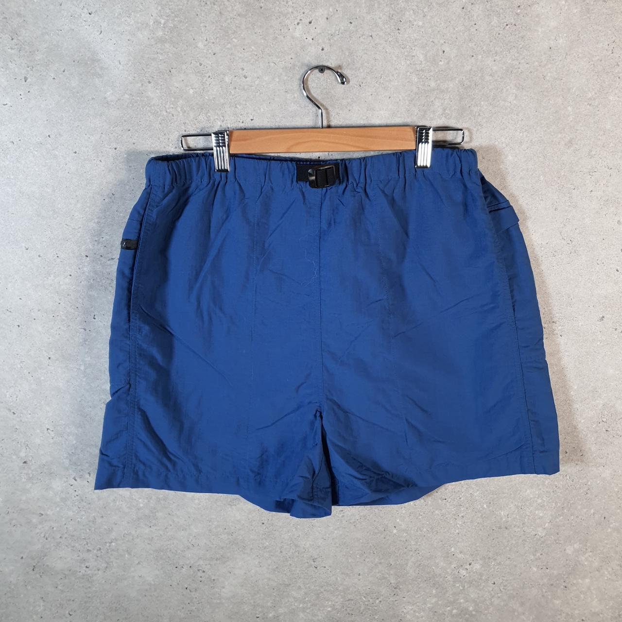 Vintage The North Face TNF Shorts Jorts Chino Cargo Womens XL Blue Baggy Cotton