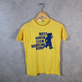 Vintage West Haven 15km Shoreline Run 90s USA Single Stitch T Shirt Men’s Medium Yellow