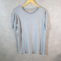 Vintage Ralph Lauren Polo T Shirt Men’s XL Grey Embroidered Slim Fit Pony C8598