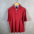 Vintage Tommy Hilfiger Polo Shirt Men’s XL Red