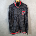Vintage Ralph Lauren Polo P Crest Badge Sweatshirt Men’s 2XL Grey Cotton Full Zip Pony