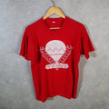 Vintage 1988 Balloon Ear Foundation USA Screen Stars Single Stitch T Shirt Men’s Large Red Big Fish Vintage
