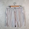 Vintage Dickies Baggy Chino Shorts Jorts Cargo Mens W34 Checkered Regular Fit