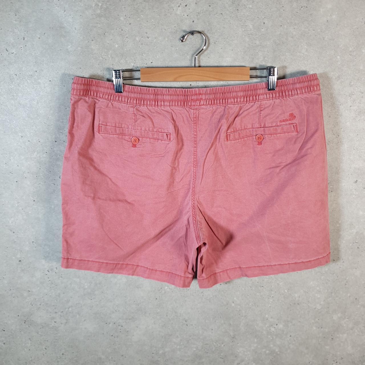 Vintage Izod Shorts Jorts Cargo Womens 2XL Pink Chino Pockets Baggy Cotton