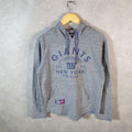 Vintage NFL New York Giants Hoodie Womens Small Grey Pullover USA Pro Sport