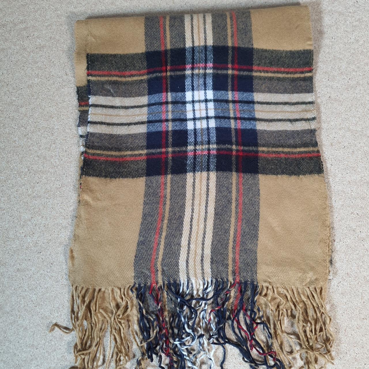 Tartan Nova Check Checkered Scarf