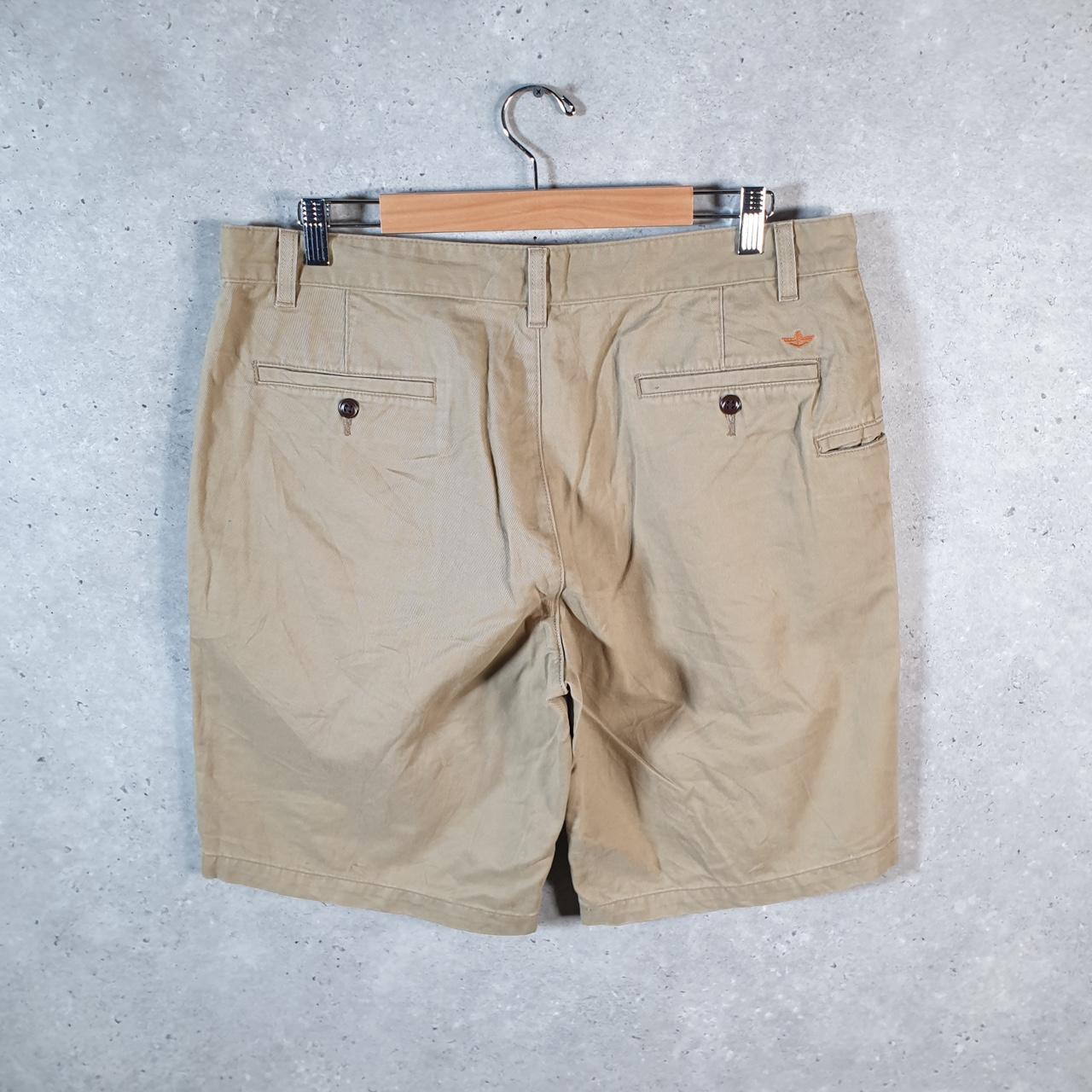 Vintage Dockers Chino Shorts Jorts Cargo Men’s W36 Brown Baggy Cotton A4395